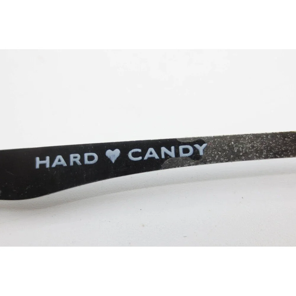 Hard Candy HC41 BLKP Eyeglasses Black Purple Cat Eye Frames 52-16-135
